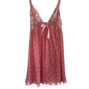 Sexy Slip Dress Cami Flowy Babydoll Hearts Prints Women Plus Size 1X